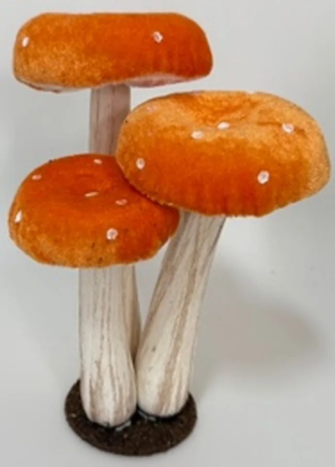 Grzybek dekoracyjny UCX9A1113-8, rozm. 15x15x20 cm