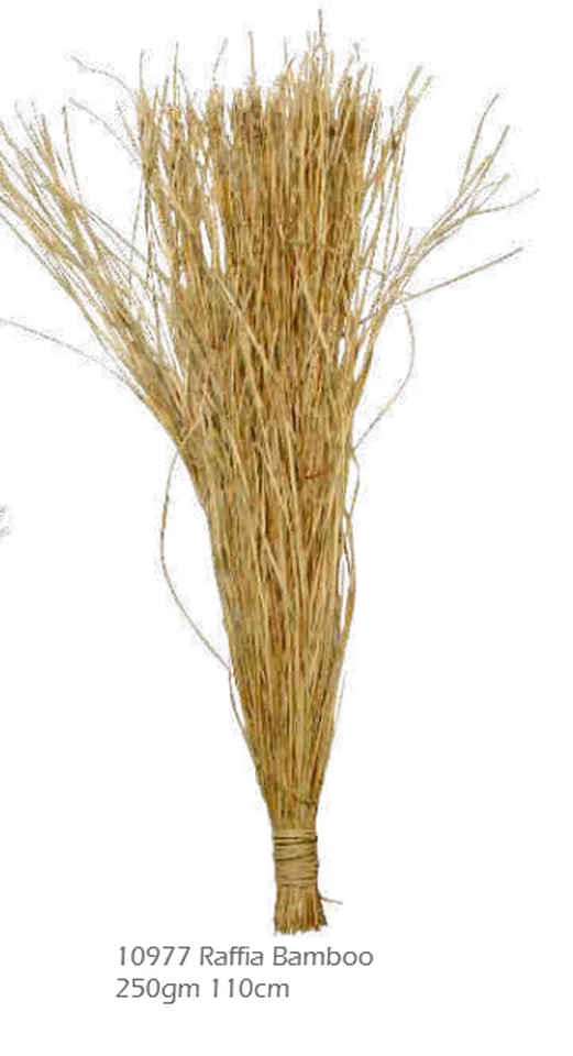 Bamboo raffia 200 g jasno żółta