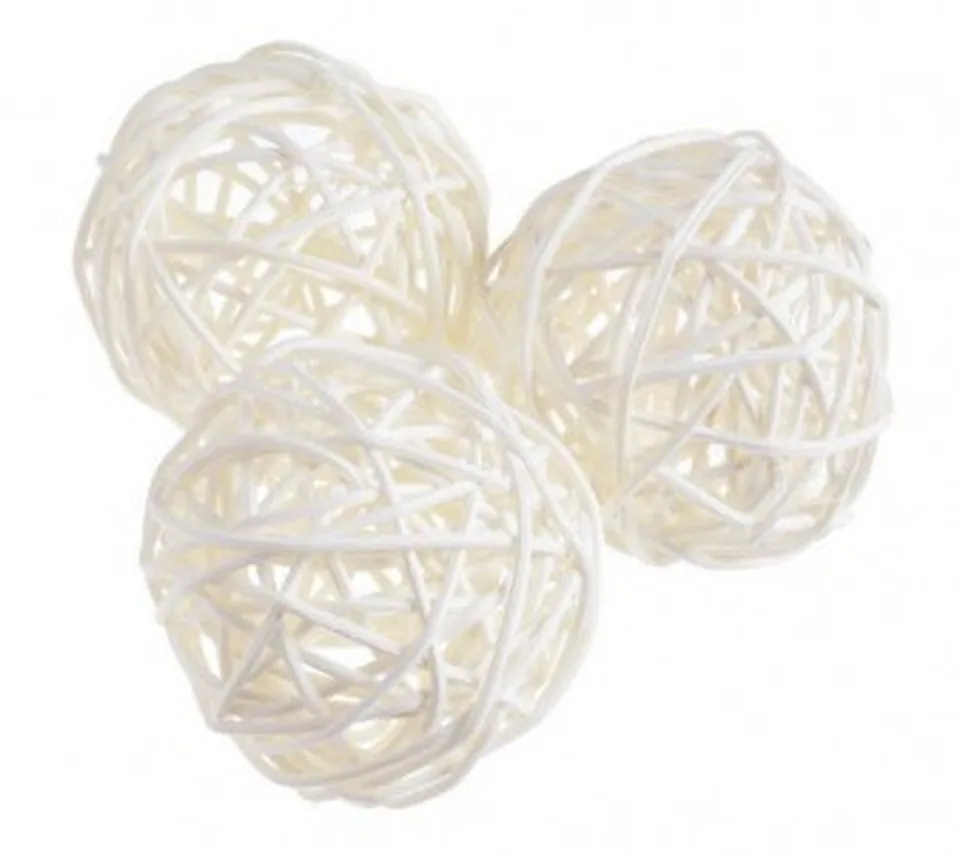Branch ball 8 cm wybielana